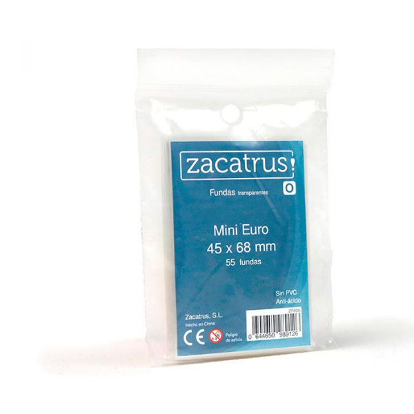 Fundas Zacatrus Mini Euro (45 x 68 mm) (55 uds)